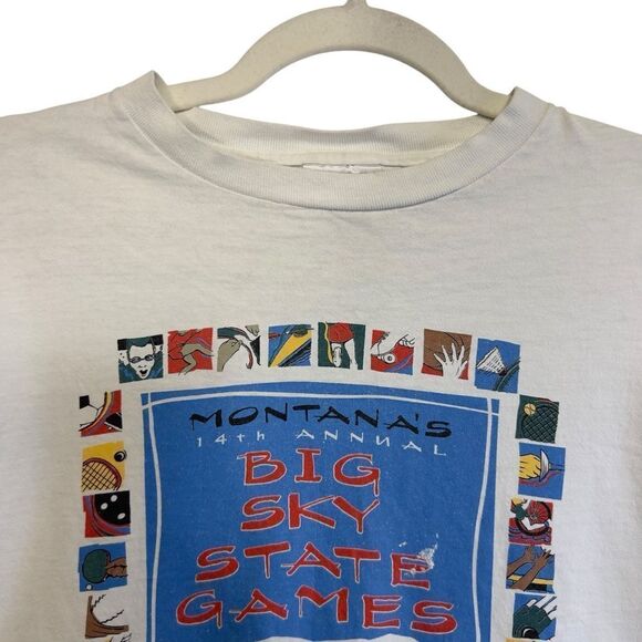 VINTAGE Street wear 1999 MONTANAS annual big sky skate games workwear - Picture 3 of 16